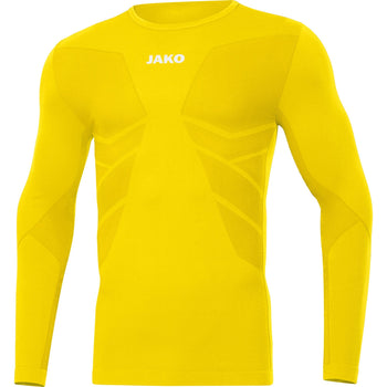 JAKO Longsleeve Comfort 2.0 Unisex Gelb