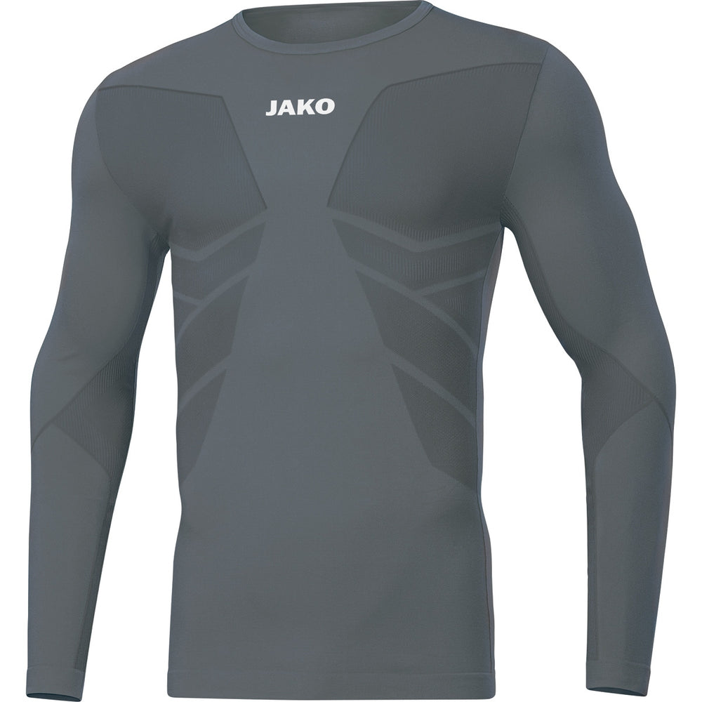JAKO Longsleeve Comfort 2.0 (steingrau)