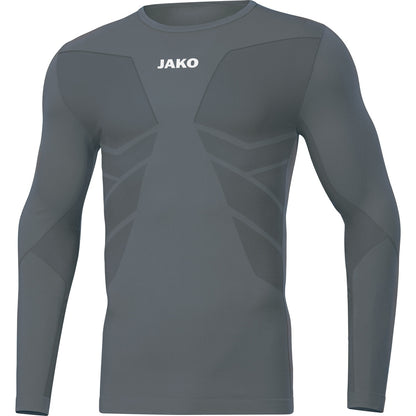 JAKO Longsleeve Comfort 2.0 (steingrau)