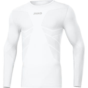 JAKO Longsleeve Comfort Recycelt Unisex Weiß