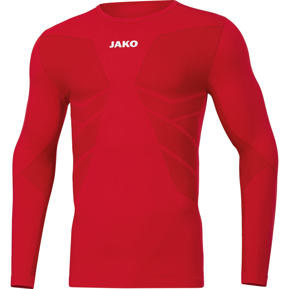 JAKO Longsleeve Comfort Recycelt Kinder Rot