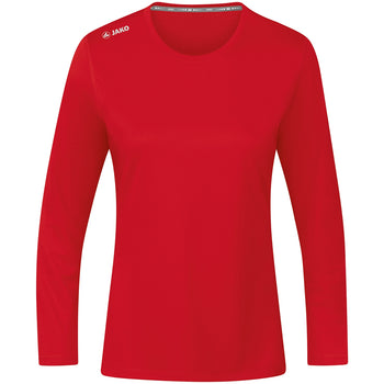 JAKO Longsleeve Run 2.0 Damen (sportrot)