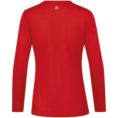 JAKO Longsleeve Run 2.0 Damen (sportrot)