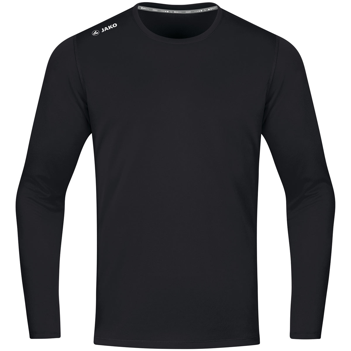 JAKO Longsleeve Run 2.0 Unisex Schwarz