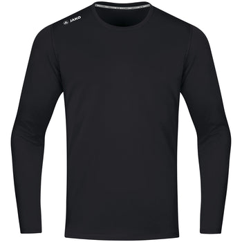 JAKO Longsleeve Run 2.0 Kinder Schwarz