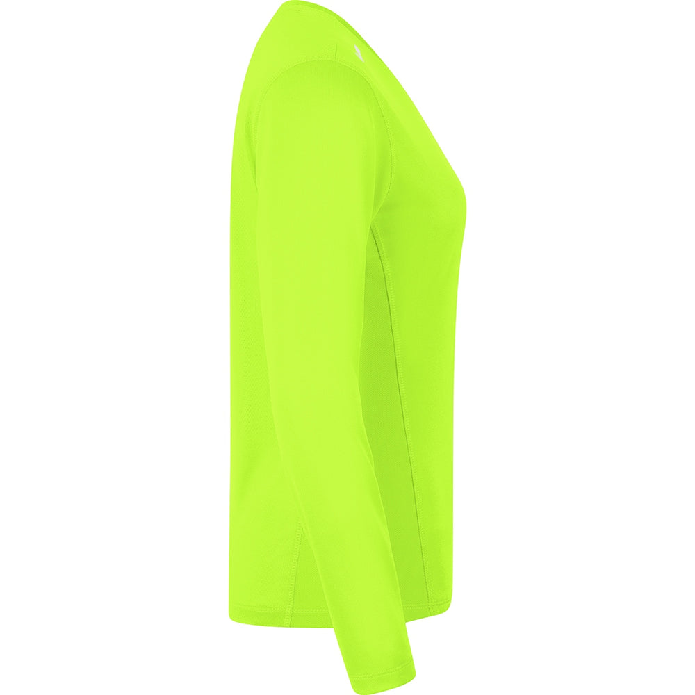JAKO Longsleeve Run 2.0 Damen (neongrün)