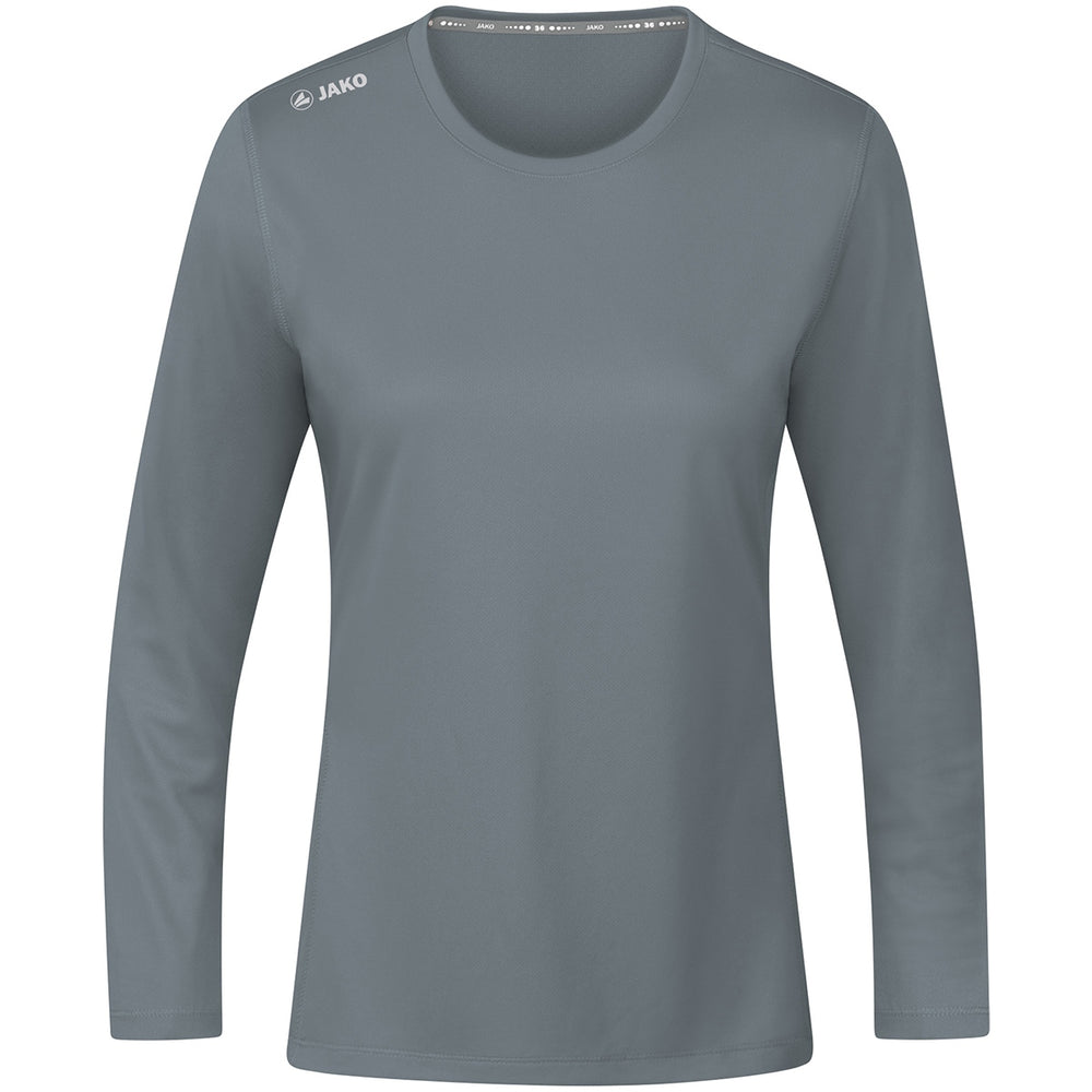 JAKO Longsleeve Run 2.0 Damen (steingrau)
