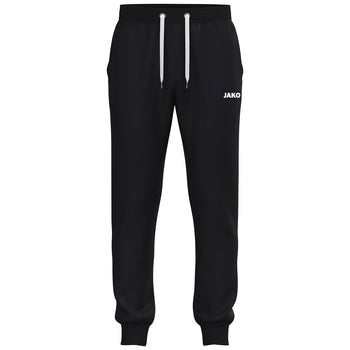JAKO Jogginghose One Cotton mit Bündchen (schwarz)