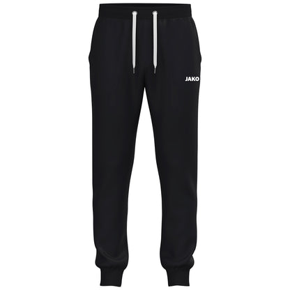 JAKO Jogginghose One Cotton mit Bündchen (schwarz)