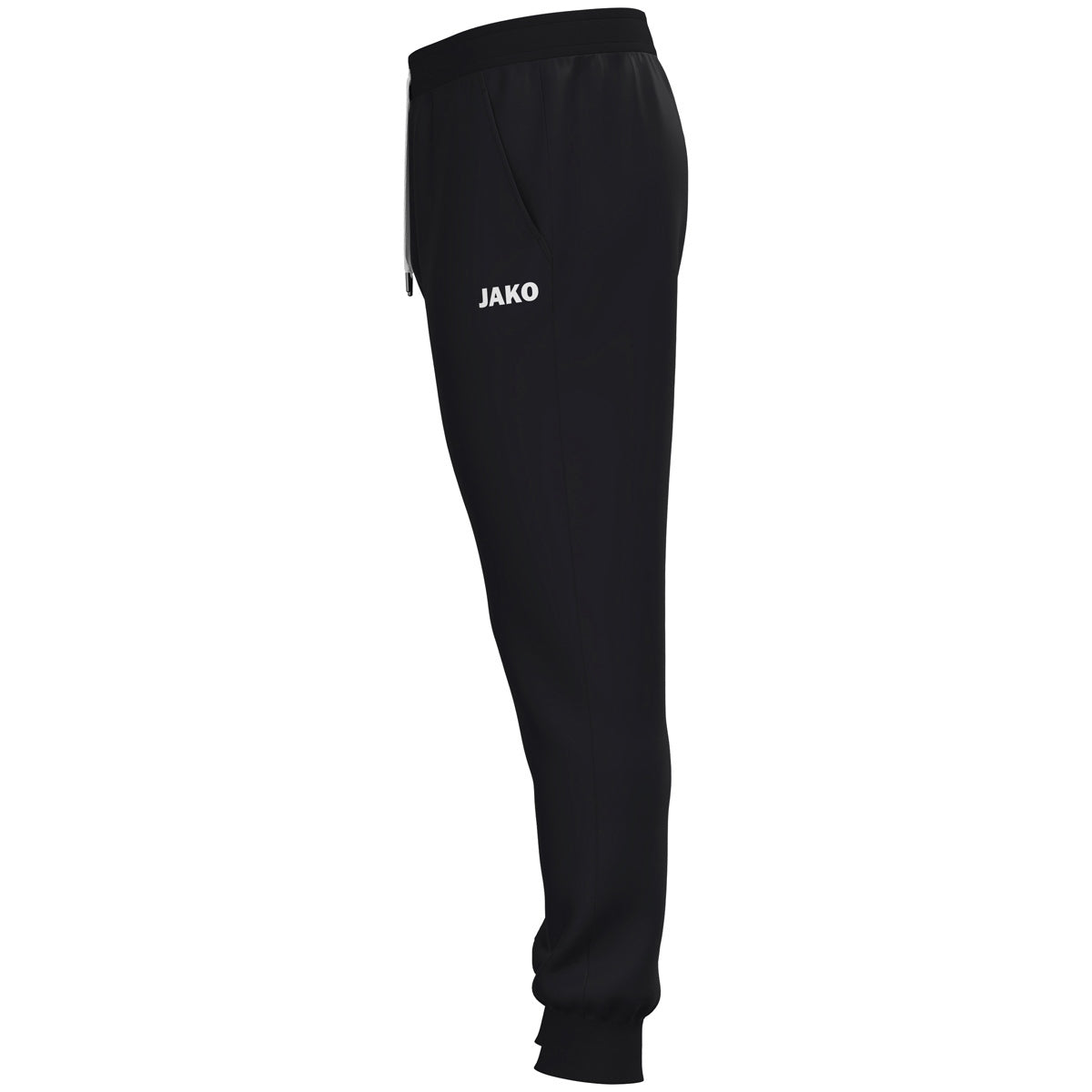 JAKO Jogginghose One Cotton mit Bündchen (schwarz)