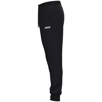 JAKO Jogginghose One Cotton mit Bündchen (schwarz)