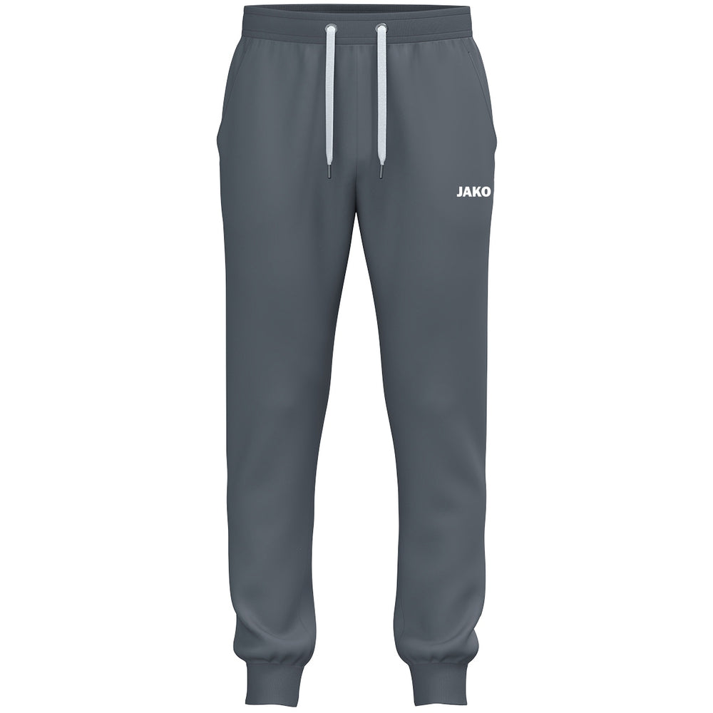 JAKO Jogginghose One Cotton mit Bündchen (grau)