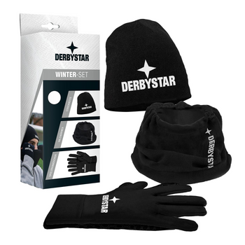 DERBYSTAR Winter-Set v22 Unisex Schwarz