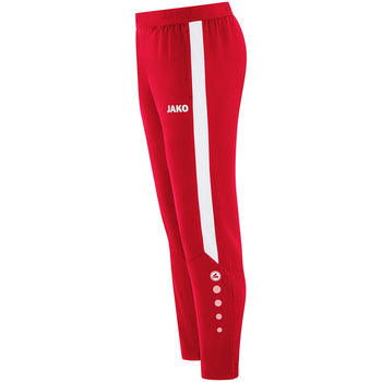 JAKO Freizeithose Power (rot/weiß)
