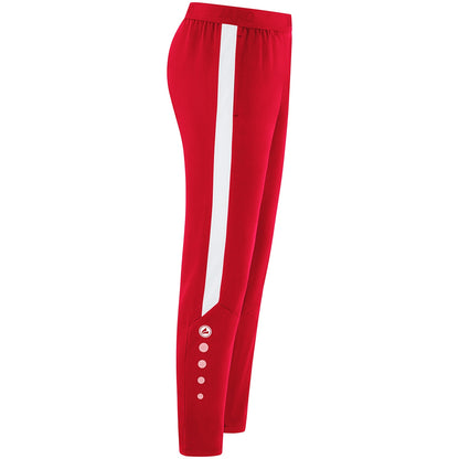 JAKO Freizeithose Power Damen (rot/weiß)