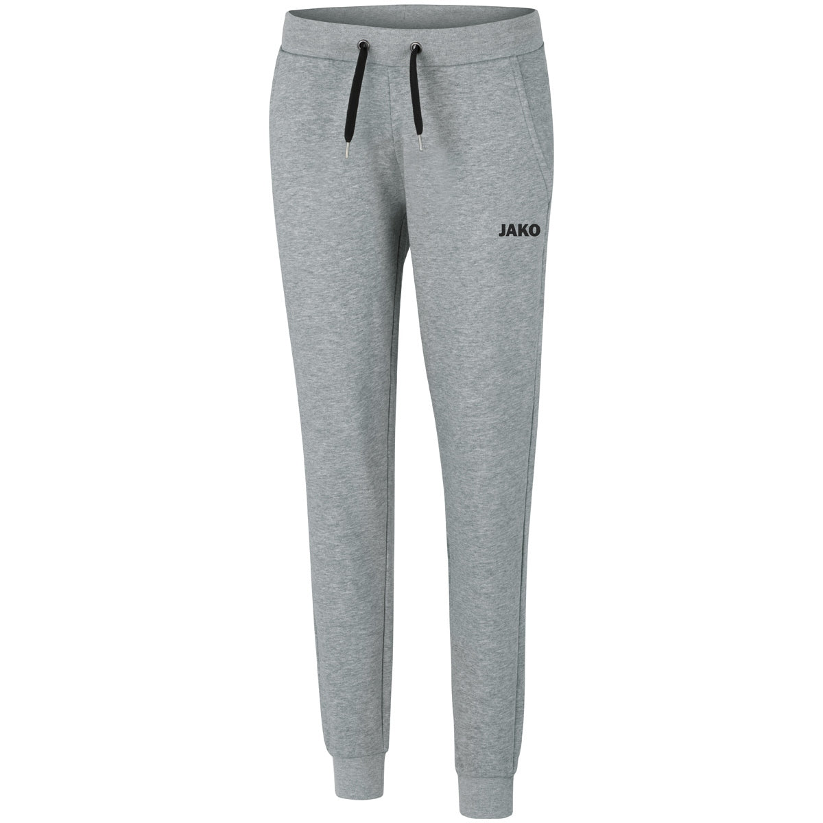 JAKO Jogginghose Base mit Bündchen Damen (hellgrau meliert)