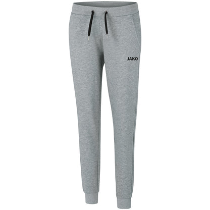 JAKO Jogginghose Base mit Bündchen Damen (hellgrau meliert)