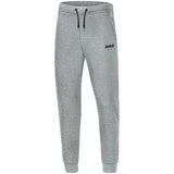 JAKO Jogginghose Base mit Bündchen (hellgrau meliert)