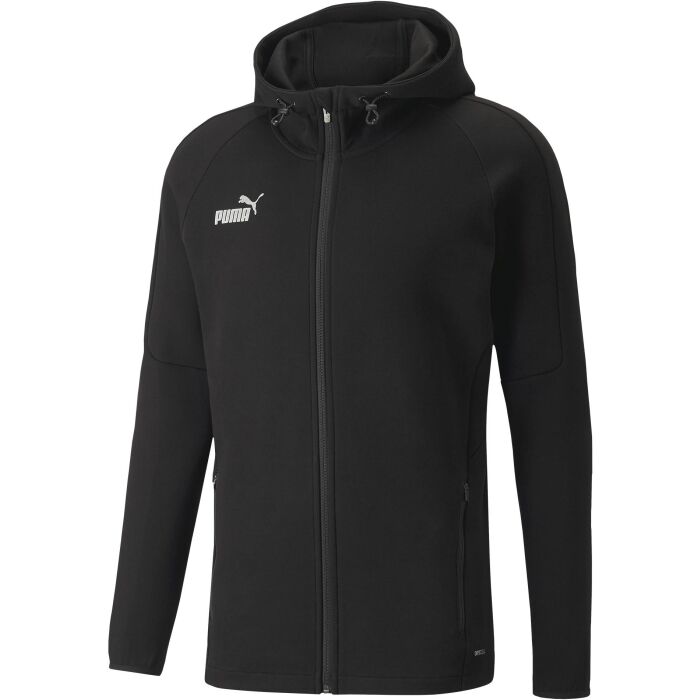 Puma Kapuzenjacke Team FINAL Herren Schwarz