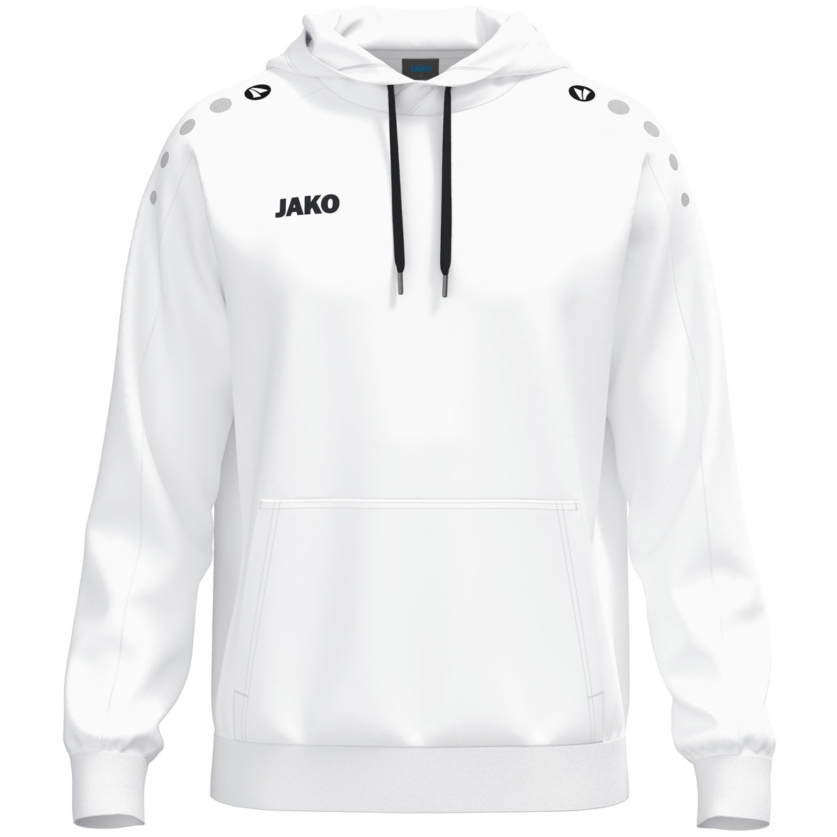 JAKO Kapuzensweat One Cotton (weiß)