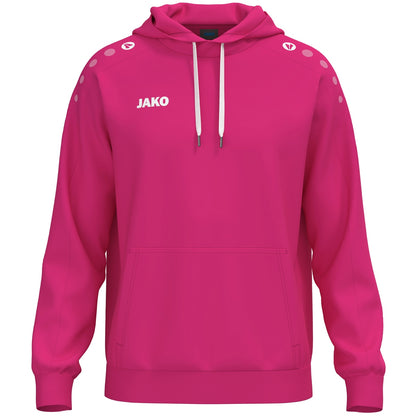 JAKO Kapuzensweat One Cotton (deep pink)