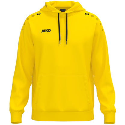 JAKO Kapuzensweat One Cotton (gelb)