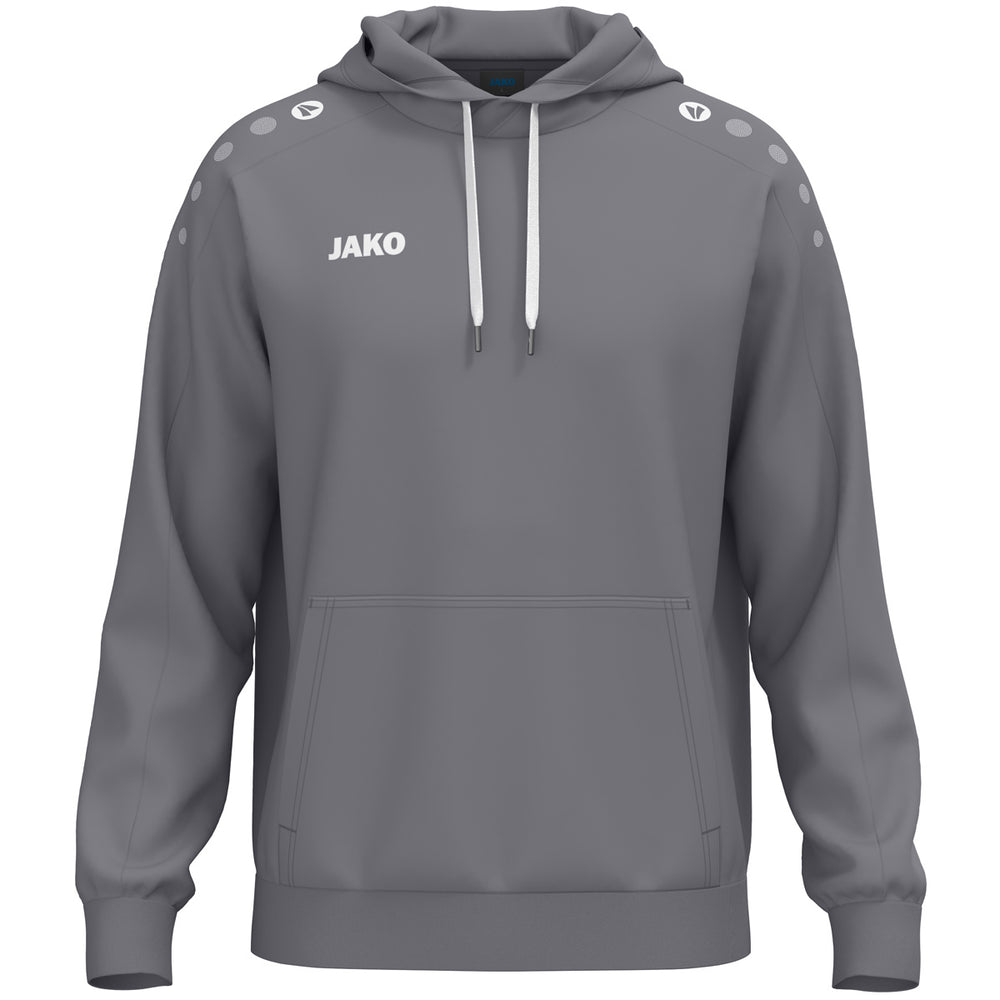 JAKO Kapuzensweat One Cotton Kind (grau)