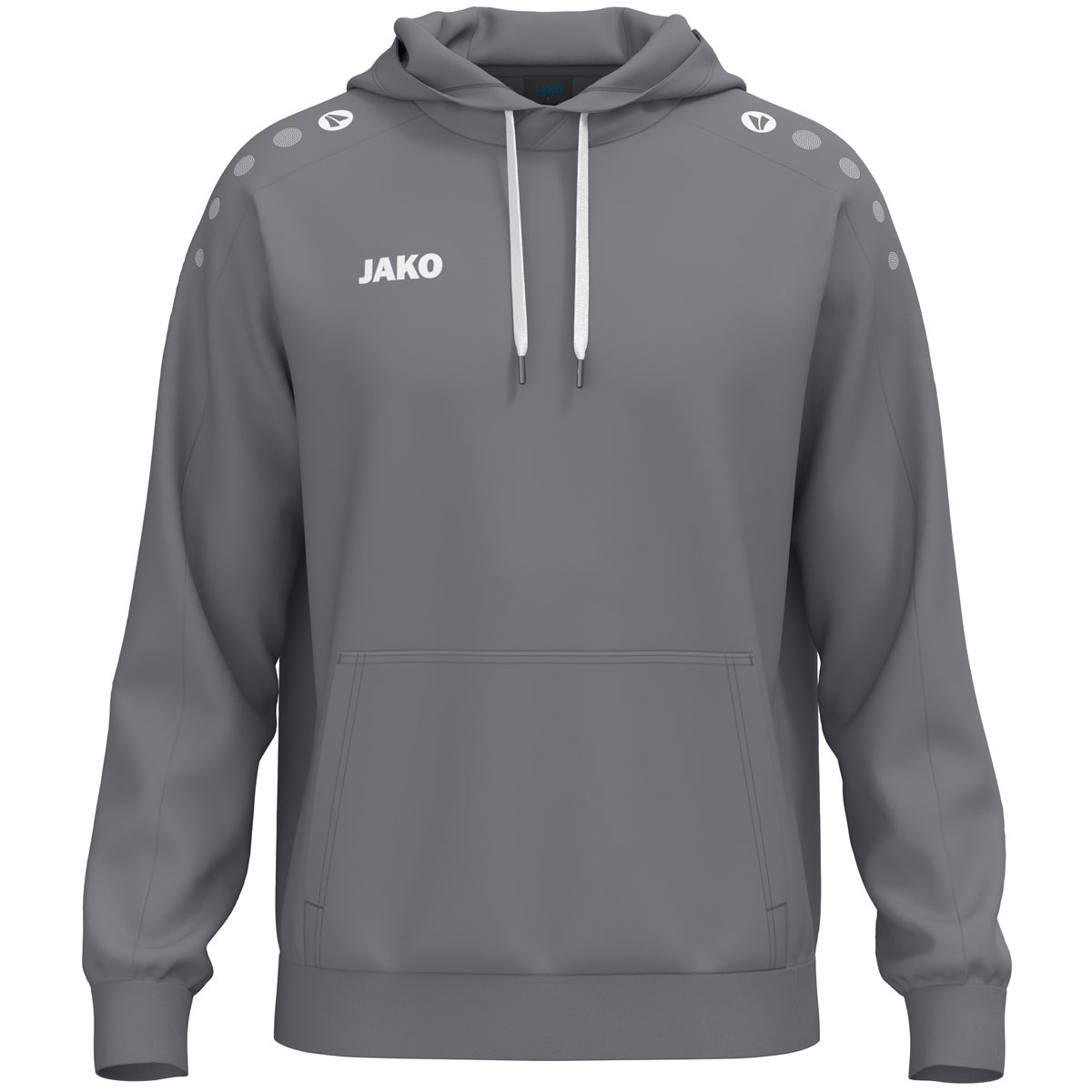 JAKO Kapuzensweat One Cotton Kind (grau)