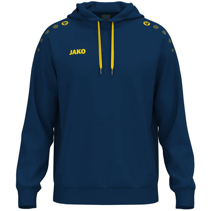 JAKO Kapuzensweat One Cotton (navy/citro)