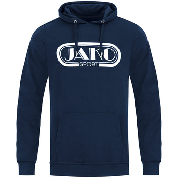JAKO Kapuzensweat Retro Unisex Blau