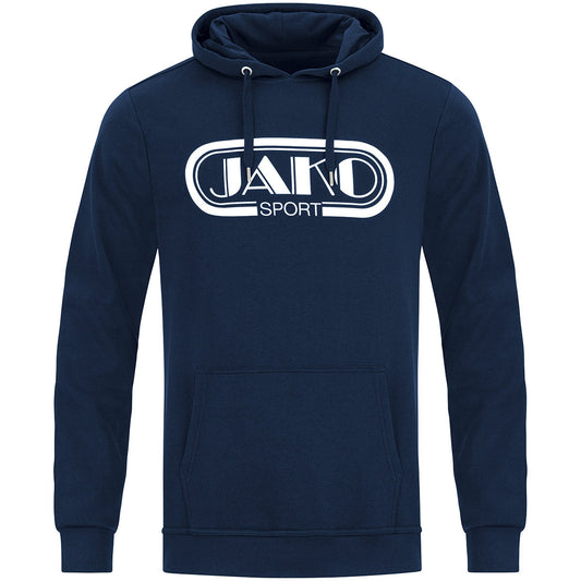 JAKO Kapuzensweat Retro Unisex Blau