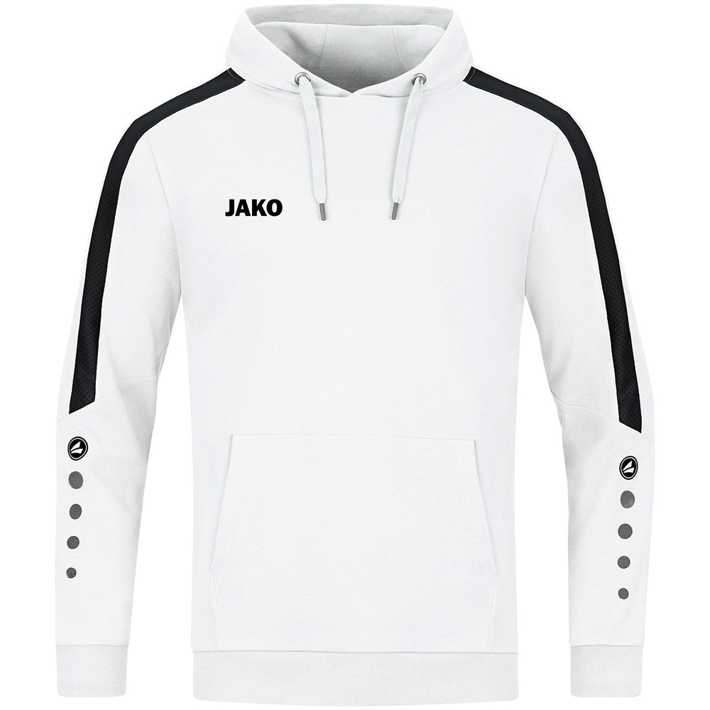 JAKO Kapuzensweat Power Unisex Weiß