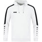 JAKO Kapuzensweat Power Unisex Weiß