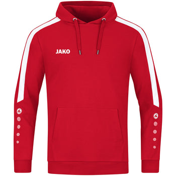 JAKO Kapuzensweat Power Kinder Rot