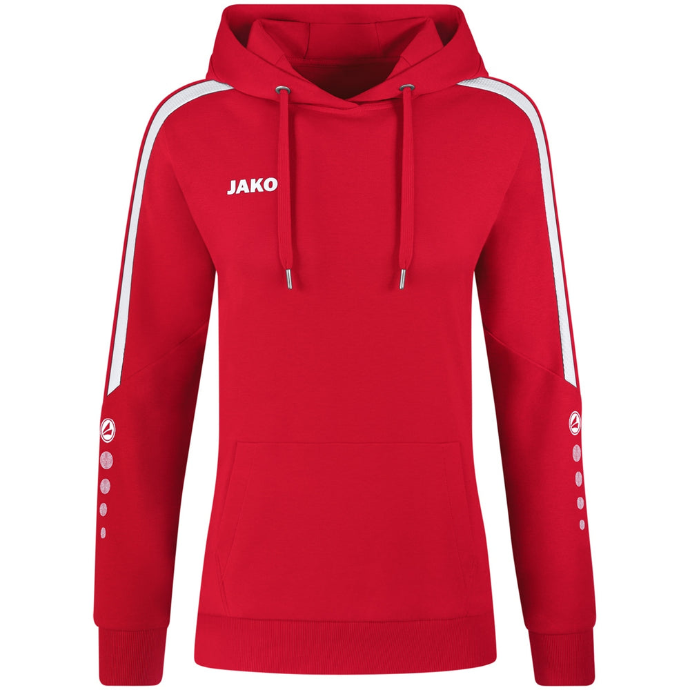 JAKO Kapuzensweat Power Damen (rot)
