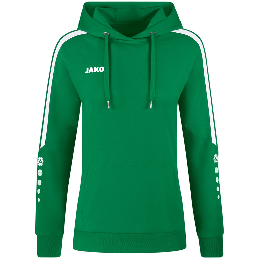 JAKO Kapuzensweat Power Damen (sportgrün)