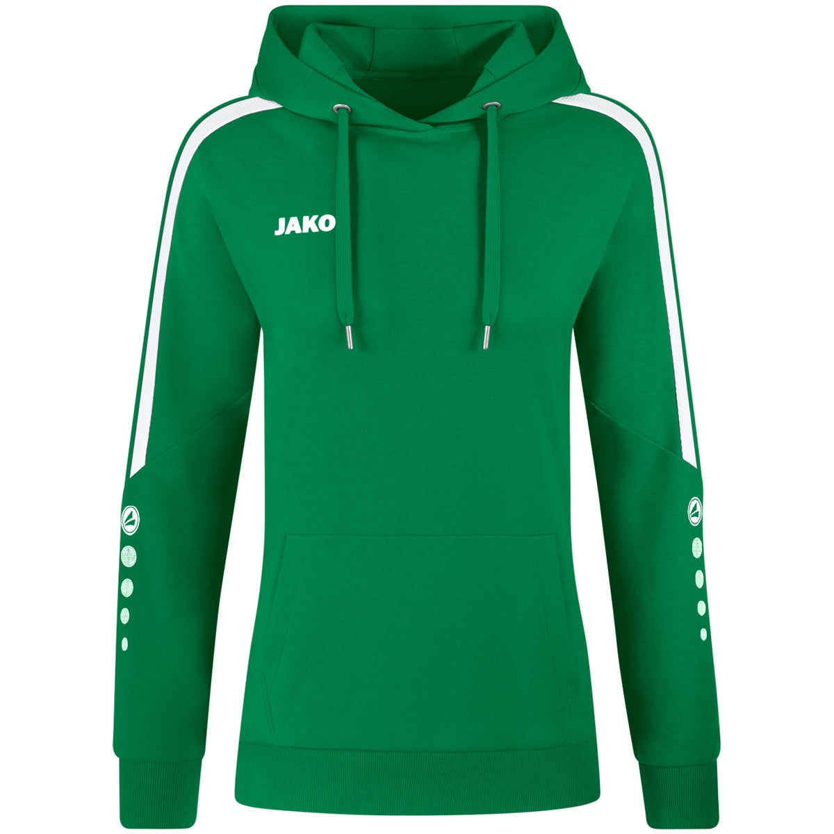 JAKO Kapuzensweat Power Damen (sportgrün)