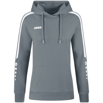 JAKO Kapuzensweat Power Damen (steingrau)