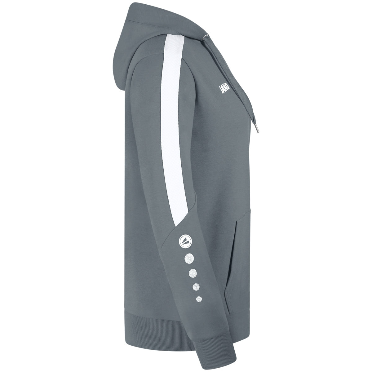 JAKO Kapuzensweat Power Damen (steingrau)