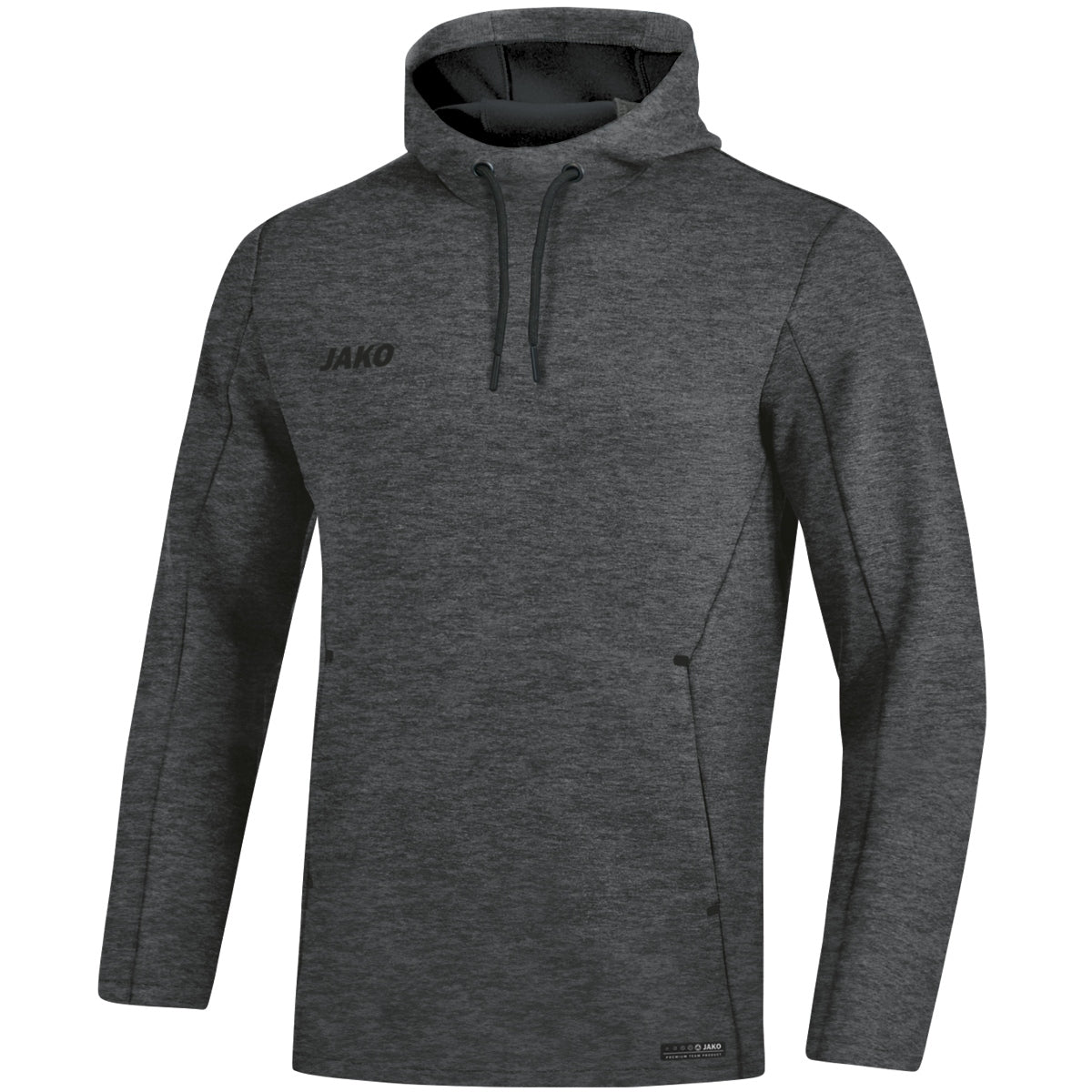 JAKO Kapuzensweat Premium Basics Unisex Grau
