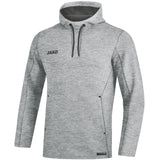 JAKO Kapuzensweat Premium Basics Damen Grau