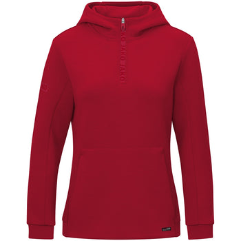 JAKO Zip Hoodie Pro Casual Damen (chili rot)