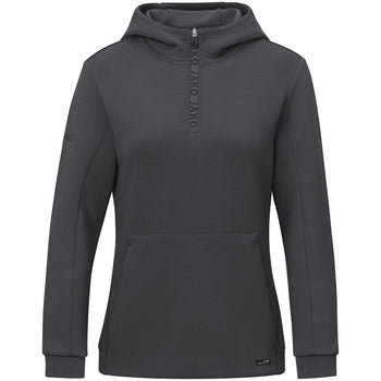 JAKO Zip Hoodie Pro Casual Damen (aschgrau)