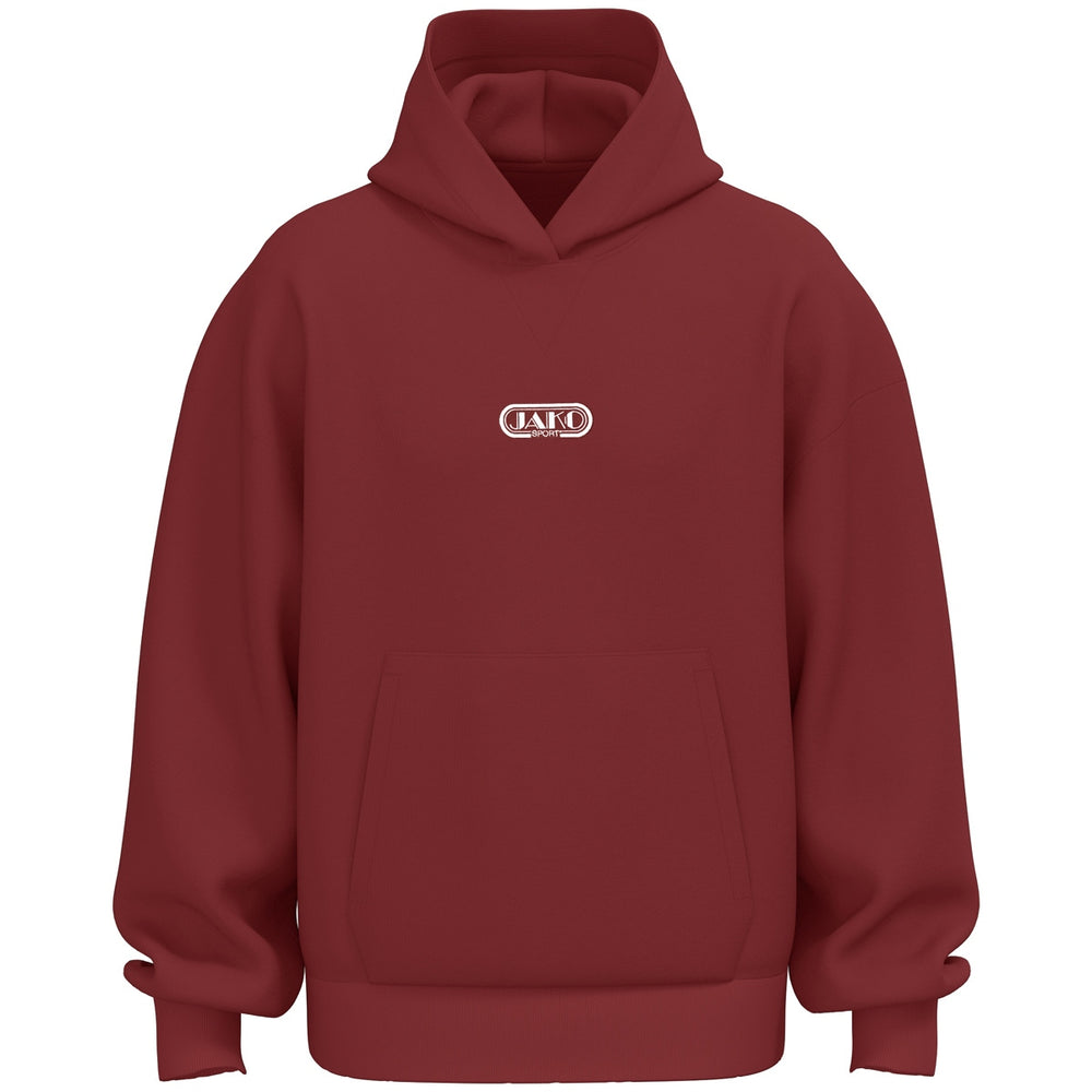 JAKO Kapuzensweat Wardrobe (rubinrot)