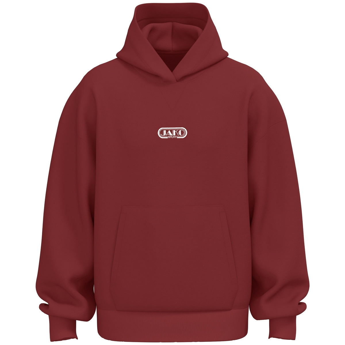 JAKO Kapuzensweat Wardrobe (rubinrot)