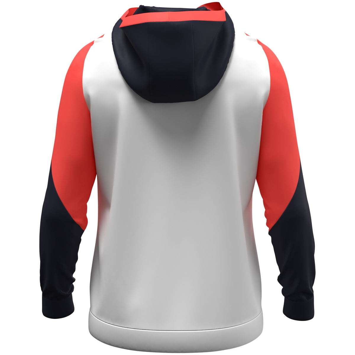 JAKO Zip Hoodie Dynamic (weiß/coral/marine)