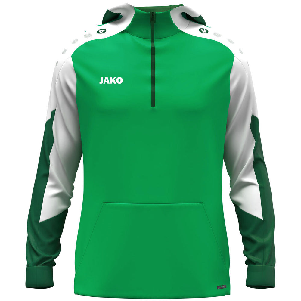 JAKO Zip Hoodie Dynamic Kinder Grün