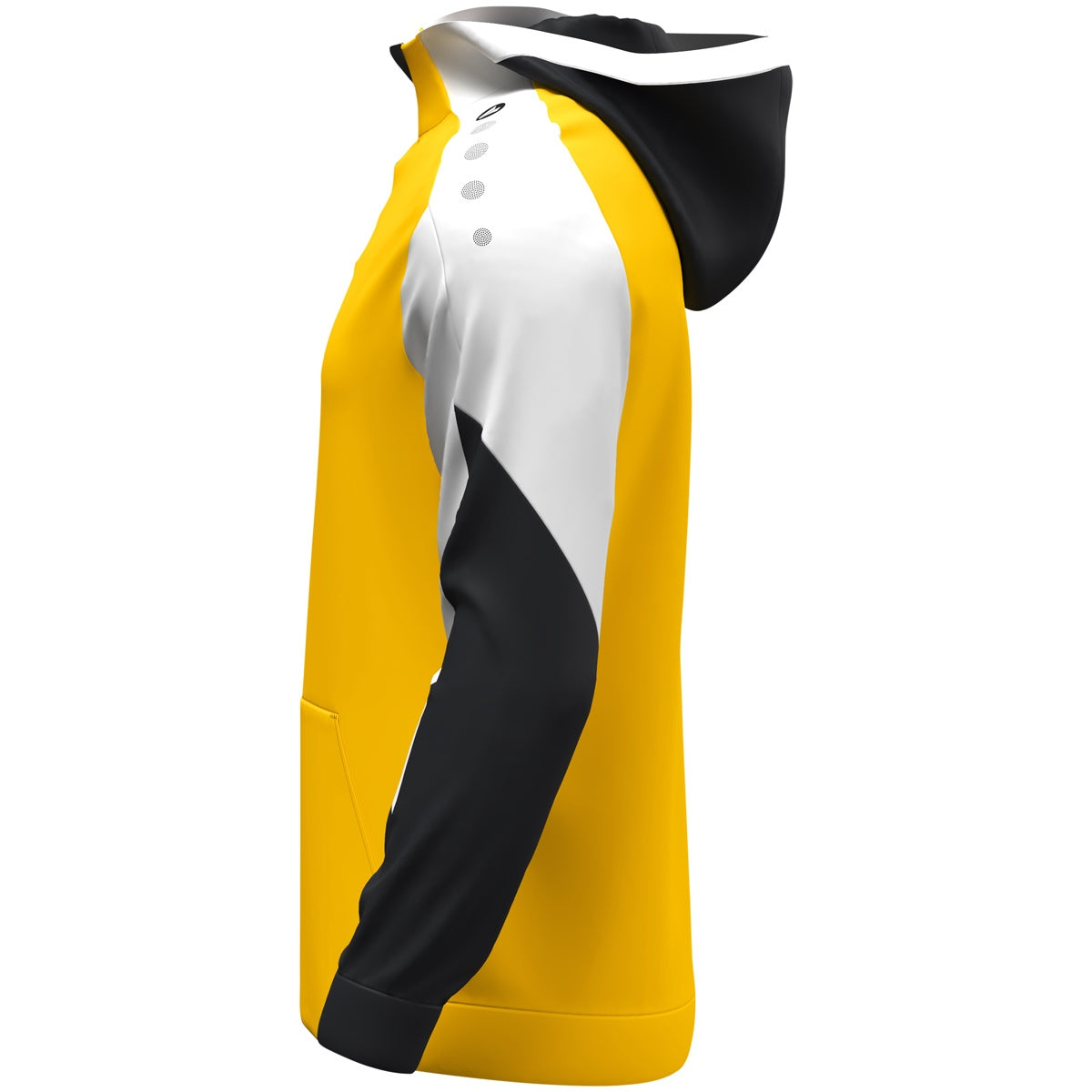 JAKO Zip Hoodie Dynamic (gelb/weiß/schwarz)