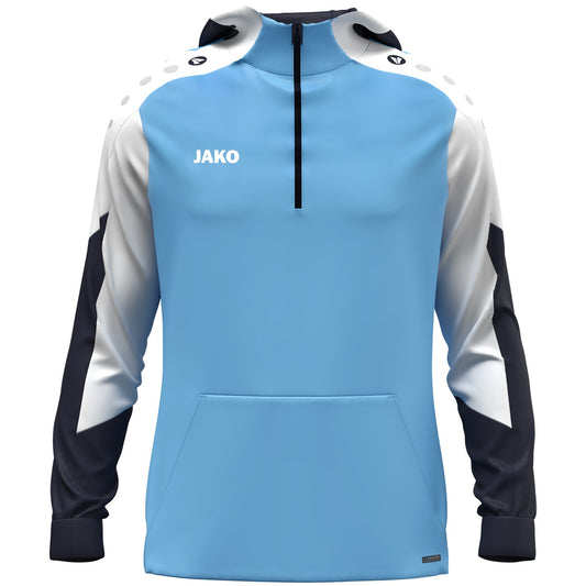 JAKO Zip Hoodie Dynamic (skyblue/weiß/marine)