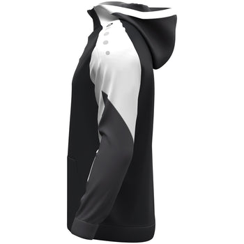 JAKO Zip Hoodie Dynamic (schwarz/weiß/anthrazit)